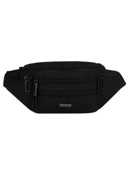 Módna čierna pánska ľadvinka