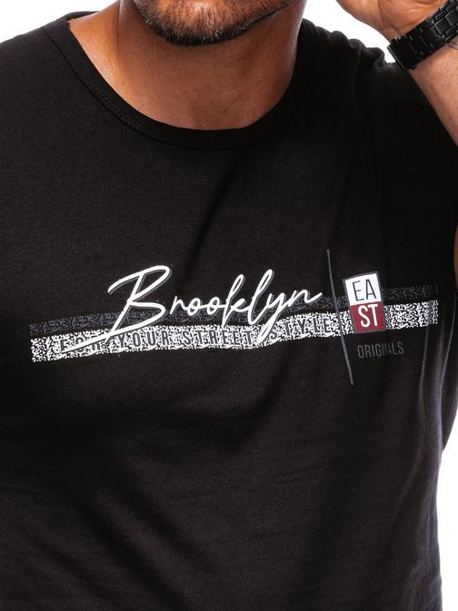 Čierne tielko s nápisom S1969