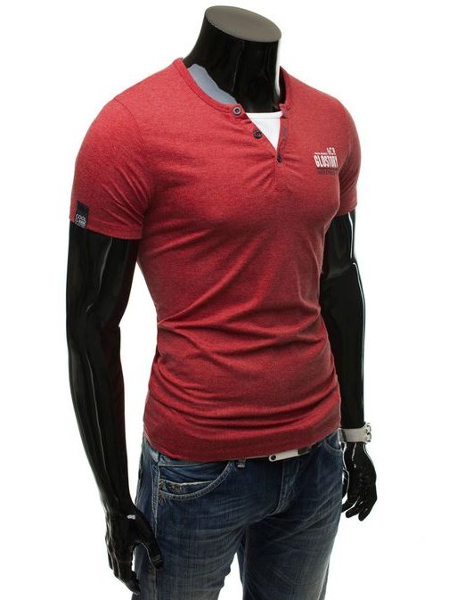 Pánske tričko červené 6160