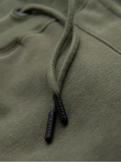 Jedinečné  pánske olivové tepláky V2 PASK-0211