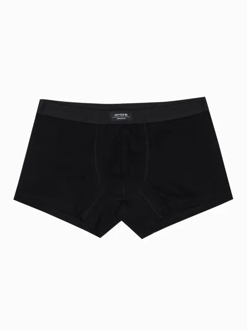Štýlové čierne boxerky U286