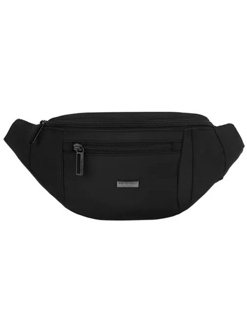 Športová pánska ľadvinka v čiernej farbe