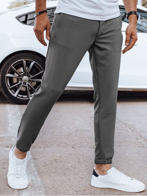 Elegantné šedé joggery