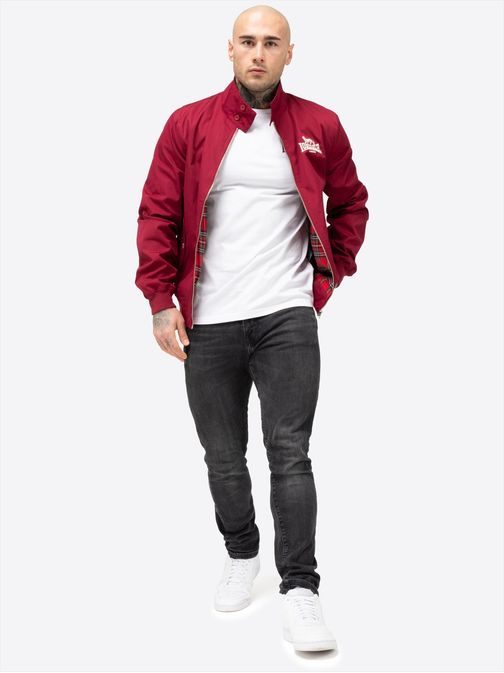 Pánska červená bunda CLASSIC Lonsdale