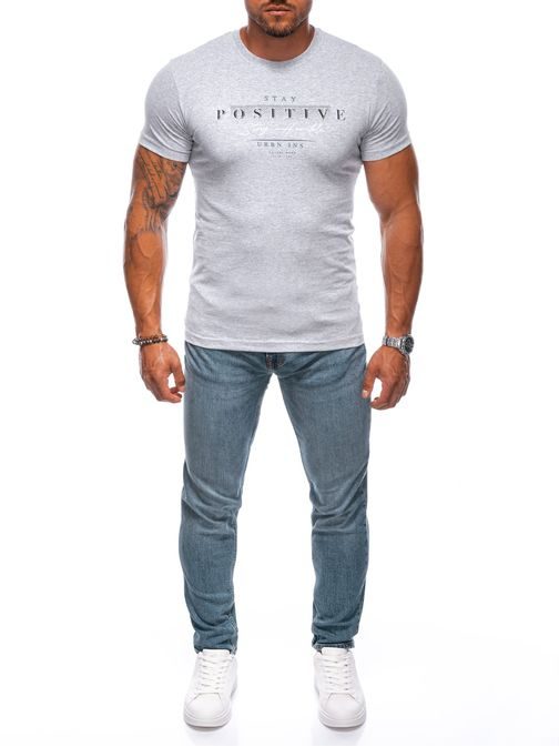 Šedé tričko s nápisom S2000