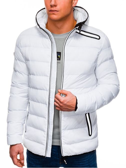 Jesenná biela bunda C451