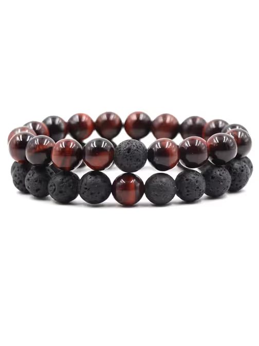 Korálkový dvojitý náramok