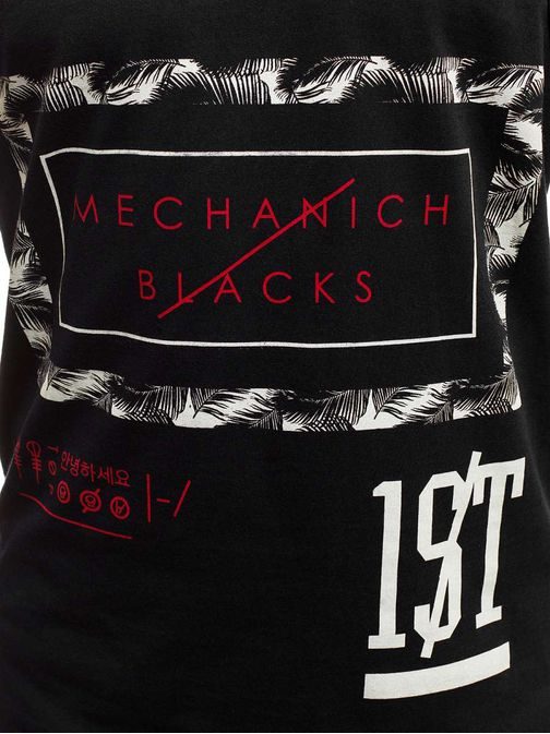 Čierne tielko MECHANICH O/1184
