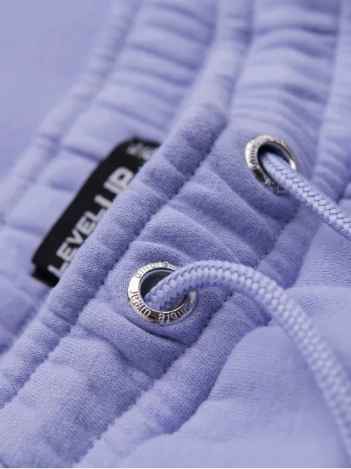 Sada unisex kraťasov s logom modré/fialové V3 Z129