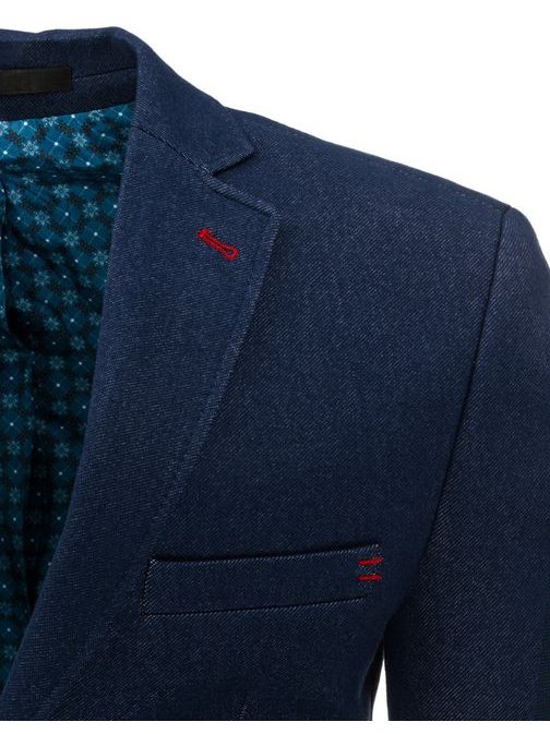 Elegantné pánske sako módnej granátovej farby