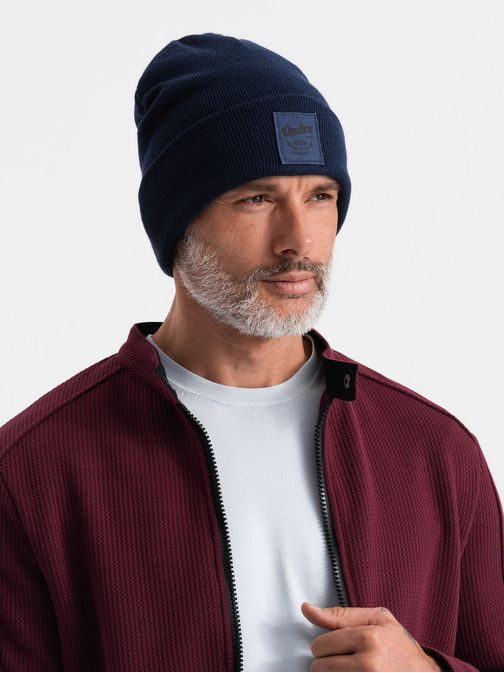 Granátová štýlová pánska čiapka H103