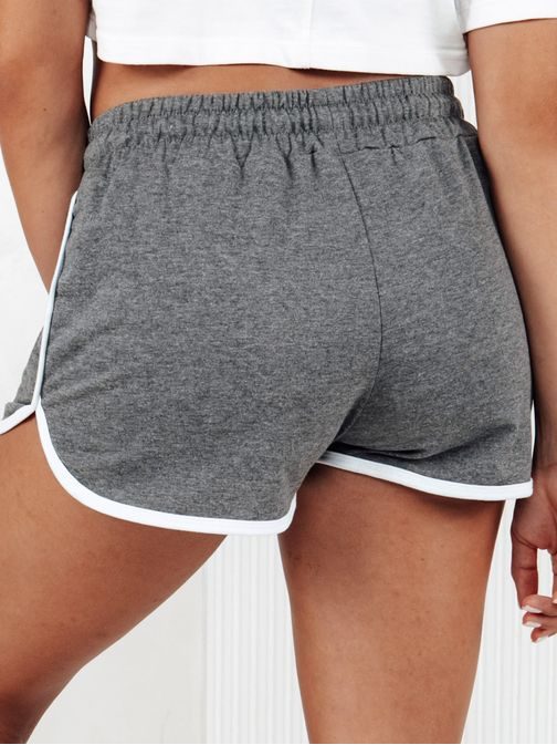 Dámske tmavošedé teplákové kraťasy Top Sport