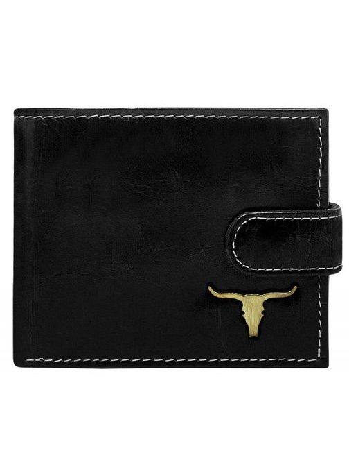 Kožená peňaženka s logom byvola