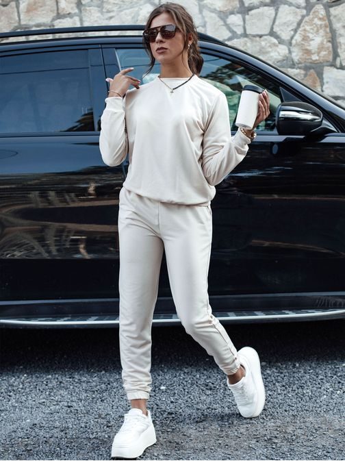 Dámska tepláková súprava béžová MILIAN