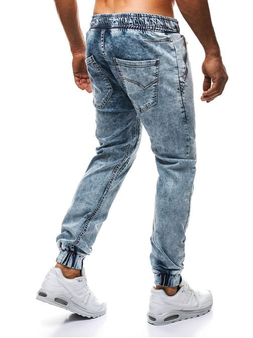 Svetlo-modré pánske džínsové nohavice OTANTIK 172-10