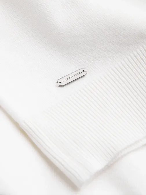 Trendy krémová polokošeľa V3 POSS-0118