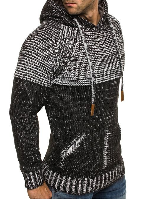 Teplý sveter na chladné dni BLACK ROCK 18001 ČIERNY