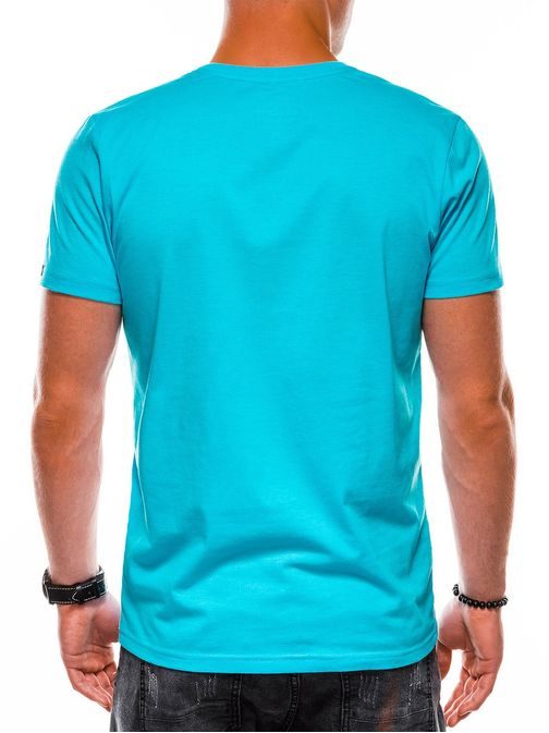 Perfektné pánske tričko s1158 modré