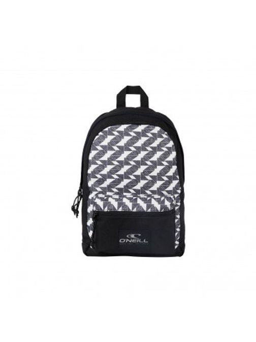 Vzorovaný ruksak O'NEILL BM COASTLINE MINI BLACK/WHITE