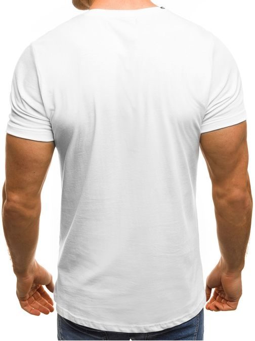 Biele tričko OZONEE B/181168