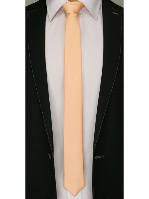 Broskyňová pánska kravata