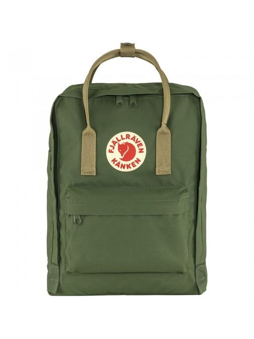 Štýlový zelený ruksak Fjallraven Kanken