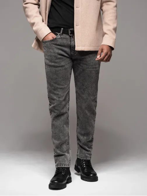 Pánske šedé rifle V4 PADP-0217