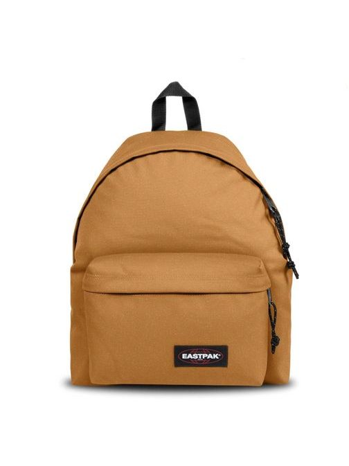 Mestský hnedý ruksak Eastpak Padded Pak'r Mettalic Gold