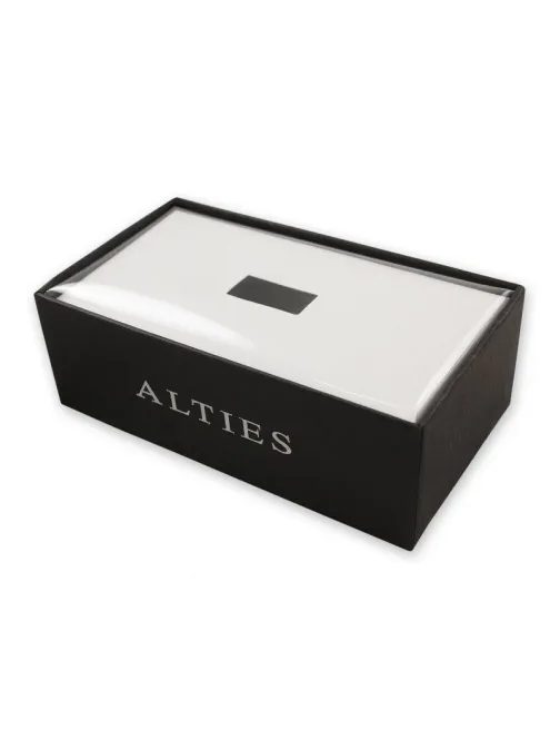 Módny čierny pánsky motýlik