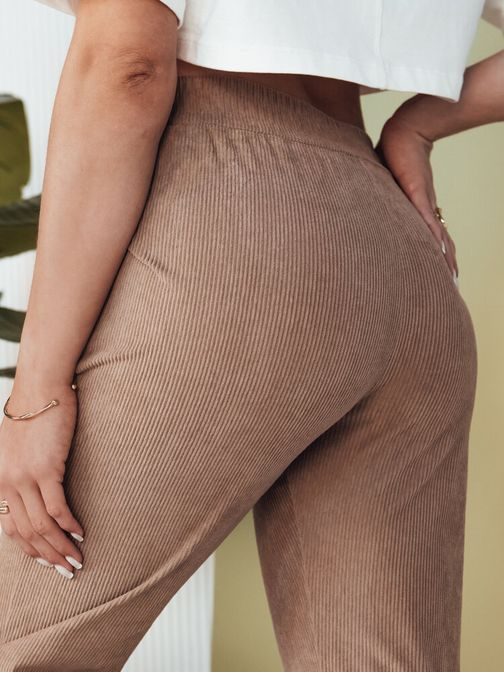 Úžasné dámske kamelové tepláky Brinat