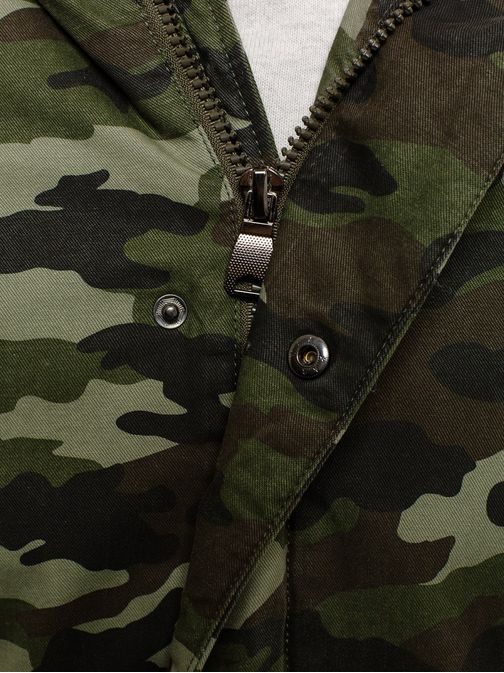 Army parka v svetlom maskáči AK-CLUB YL001