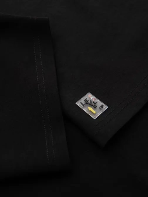 Basic čierne tričko s krátkym rukávom V2 TSCT-0240