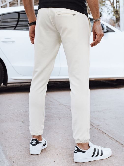 Elegantné ecru joggery