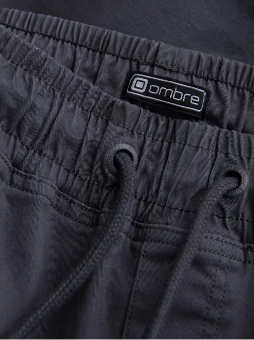 Trendové grafitové joggery V3 PAJO-0123