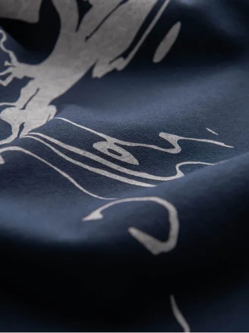 Moderné tmavo modré tričko V1 TSFP-0184