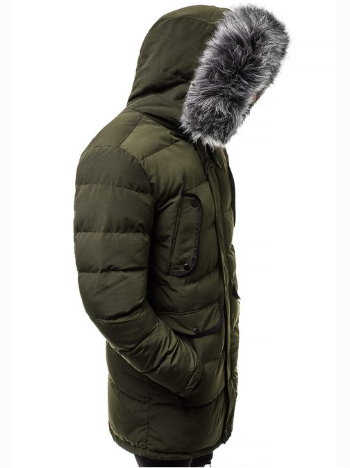 ŠTÝLOVÁ BUNDA TYPU PARKA KHAKI JB/JP1091