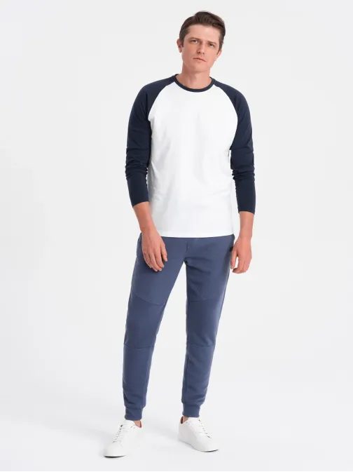 Modré jedinečné tepláky V2 PASK-0127