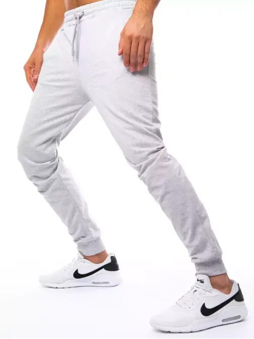 Štýlové šedé tepláky