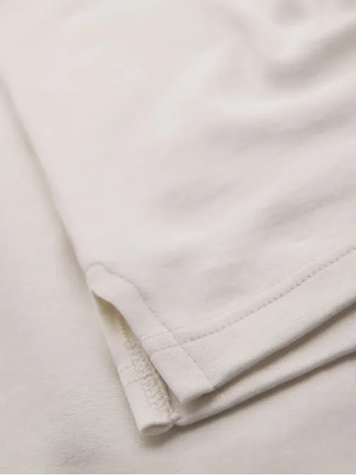 Pánska biela polokošeľa na zips V1 POSS-0148