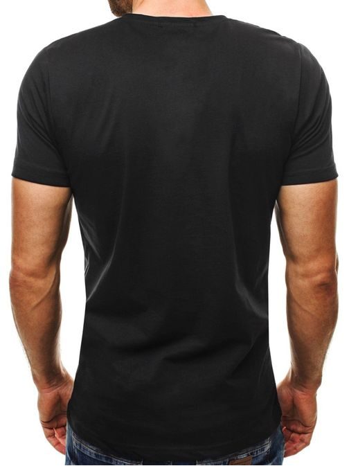 Čierne pánske tričko MADMEXT 1417