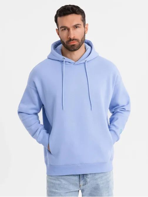Pastelová levanduľová unisex mikina V9 SNBC-0105