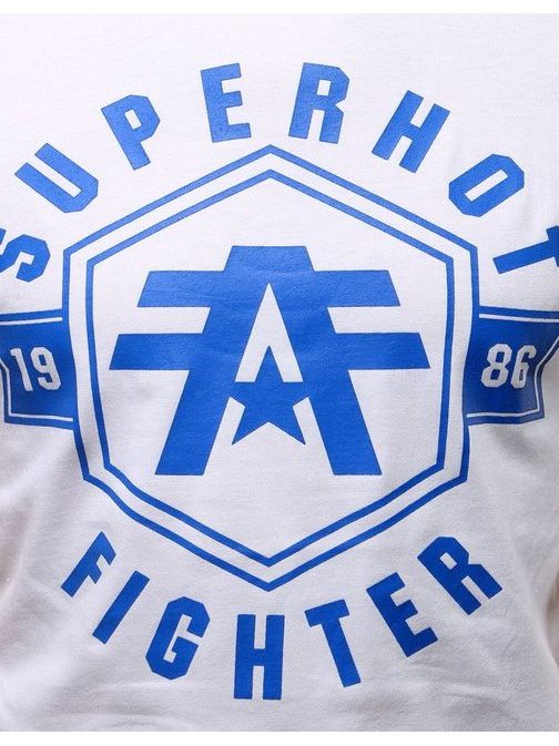 Biele tričko SUPERHOT FIGHTER