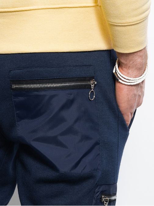 Granátové tepláky v štýlovom prevedení P917