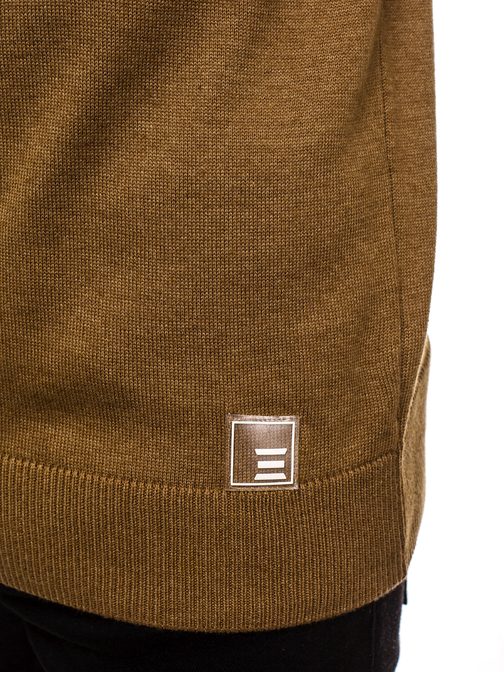 Hnedý pánsky sveter  B/95008