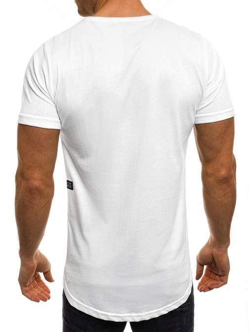 Biele tričko s krátkym rukávom BREEZY 301