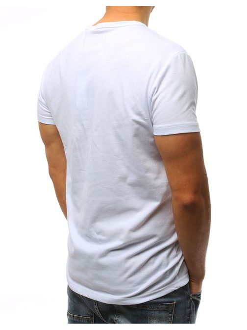 Atraktívne biele tričko PORTO BEST