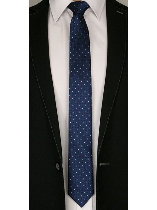 Granátova kravata s guličkami