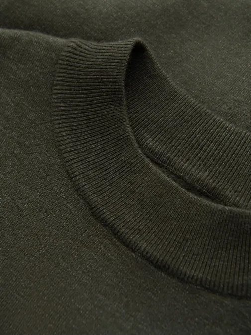 Trendy olivový polorolák V5 SWTN-0125