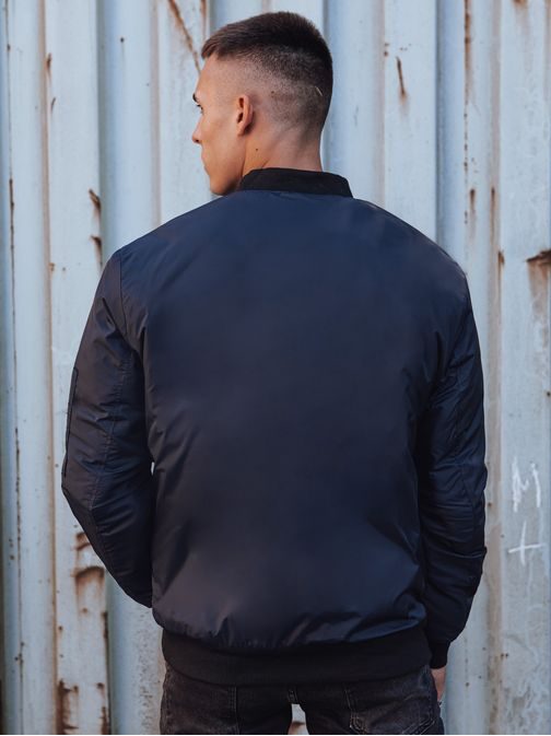 Jedinečná granátová prechodná bomber bunda