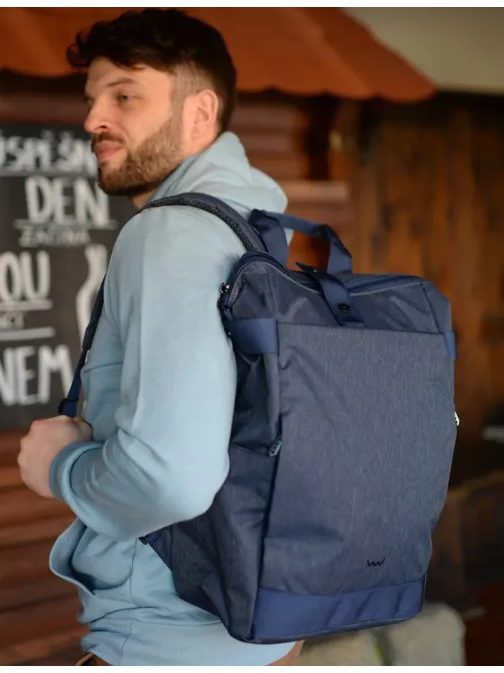 Praktický batoh v modrej farbe Ranger